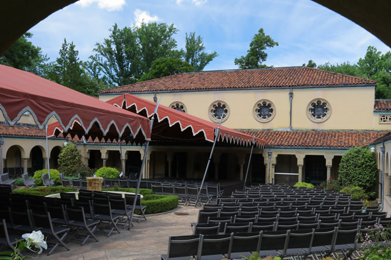 caramoor courtyard