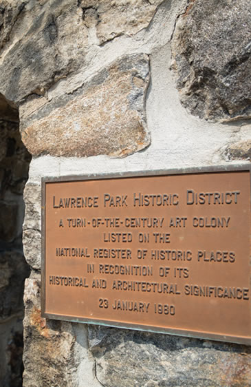 lawrence park plaque