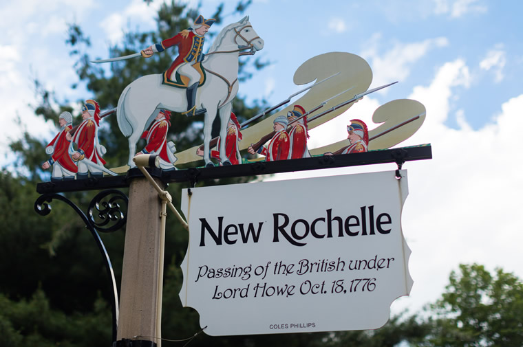 new rochelle welcome sign