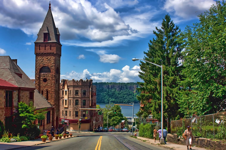 yonkers street looking downhill