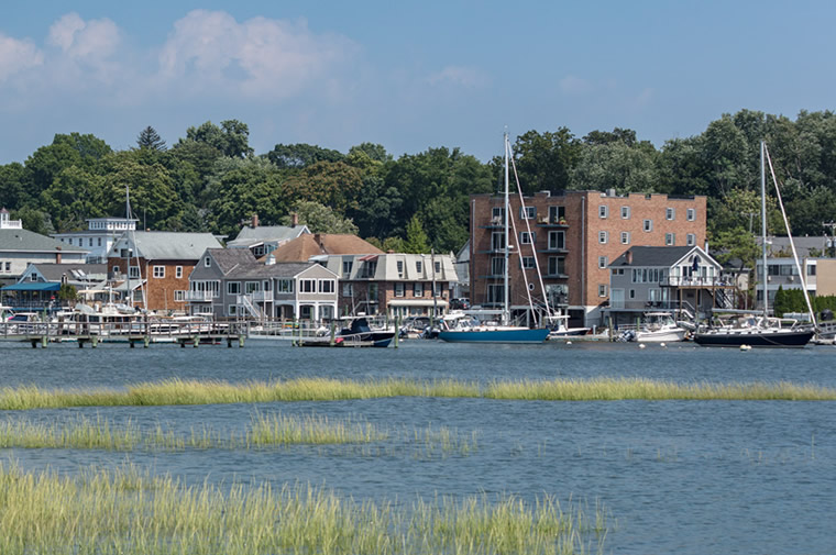 rowayton village harbor view